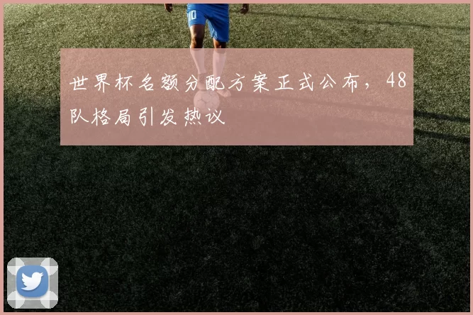 世界杯名额分配方案正式公布，48队格局引发热议