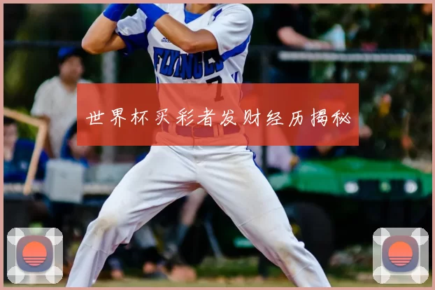 世界杯买彩者发财经历揭秘