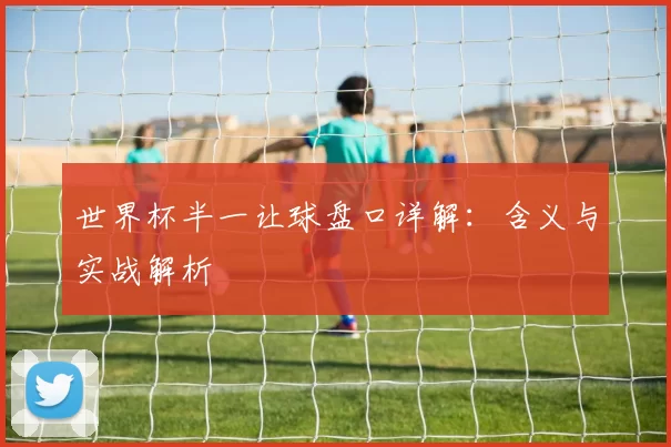 世界杯半一让球盘口详解：含义与实战解析